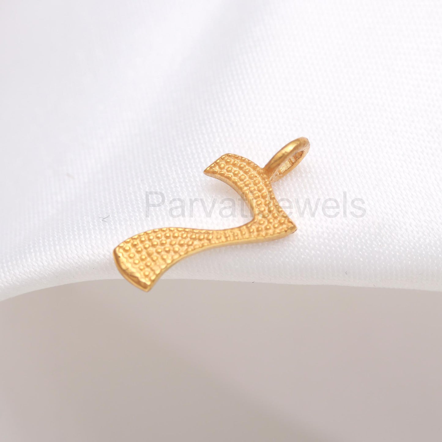 7 Lucky Number Charm, 18k Solid Gold Charm, Gold Lucky Seven Necklace Charm, Charm Pendant, Casino Lover Gift Charm, Handmade Gold Charm