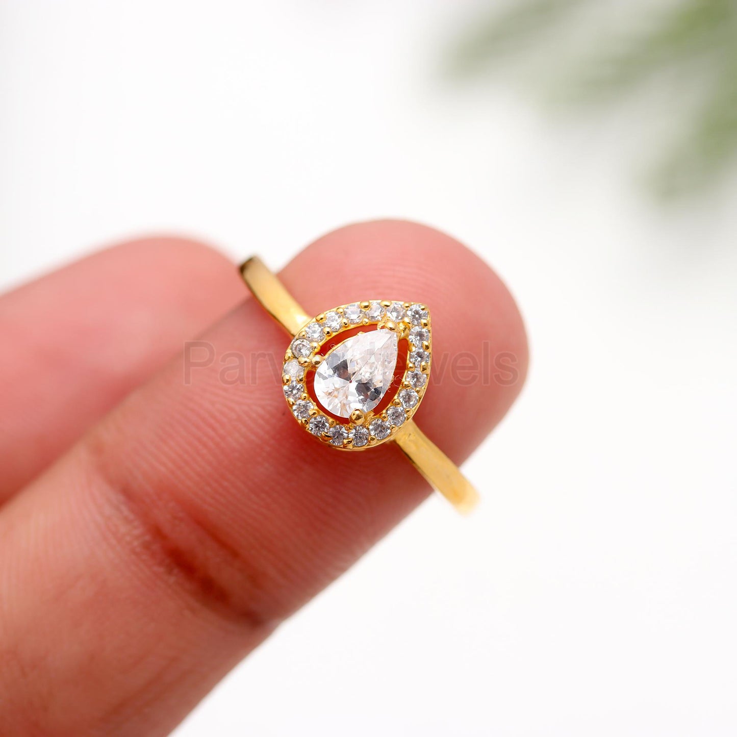 Exquisite Moissanite Gold Ring, 14K Solid Gold Ring, Moissanite Gold Ring, Wedding Gift, Handmade Ring, Gift for her, Gold Jewelry, 14K