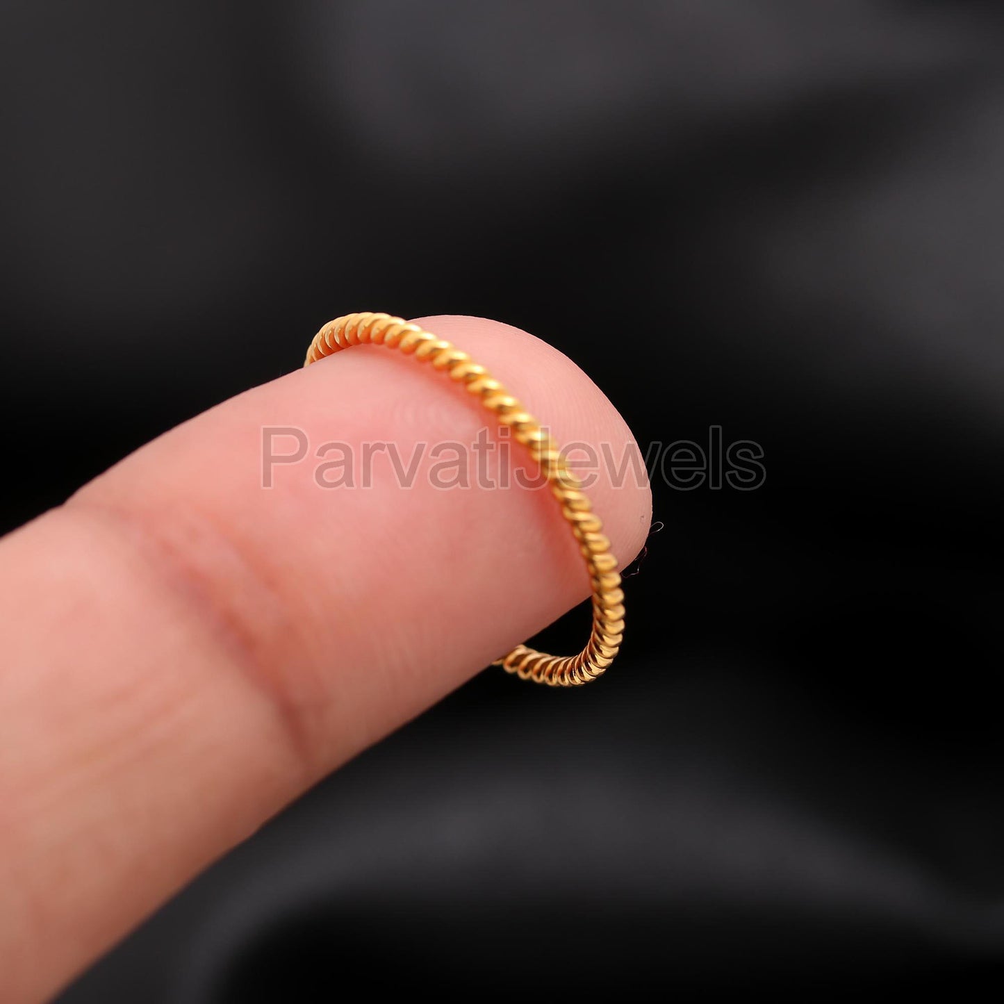 Twisted Wire Band Ring, Gold Ring, 14k, 18k Solid Gold Ring, Handmade Gold Ring, Engagement Ring, Wedding Gold Ring, Gift for her,