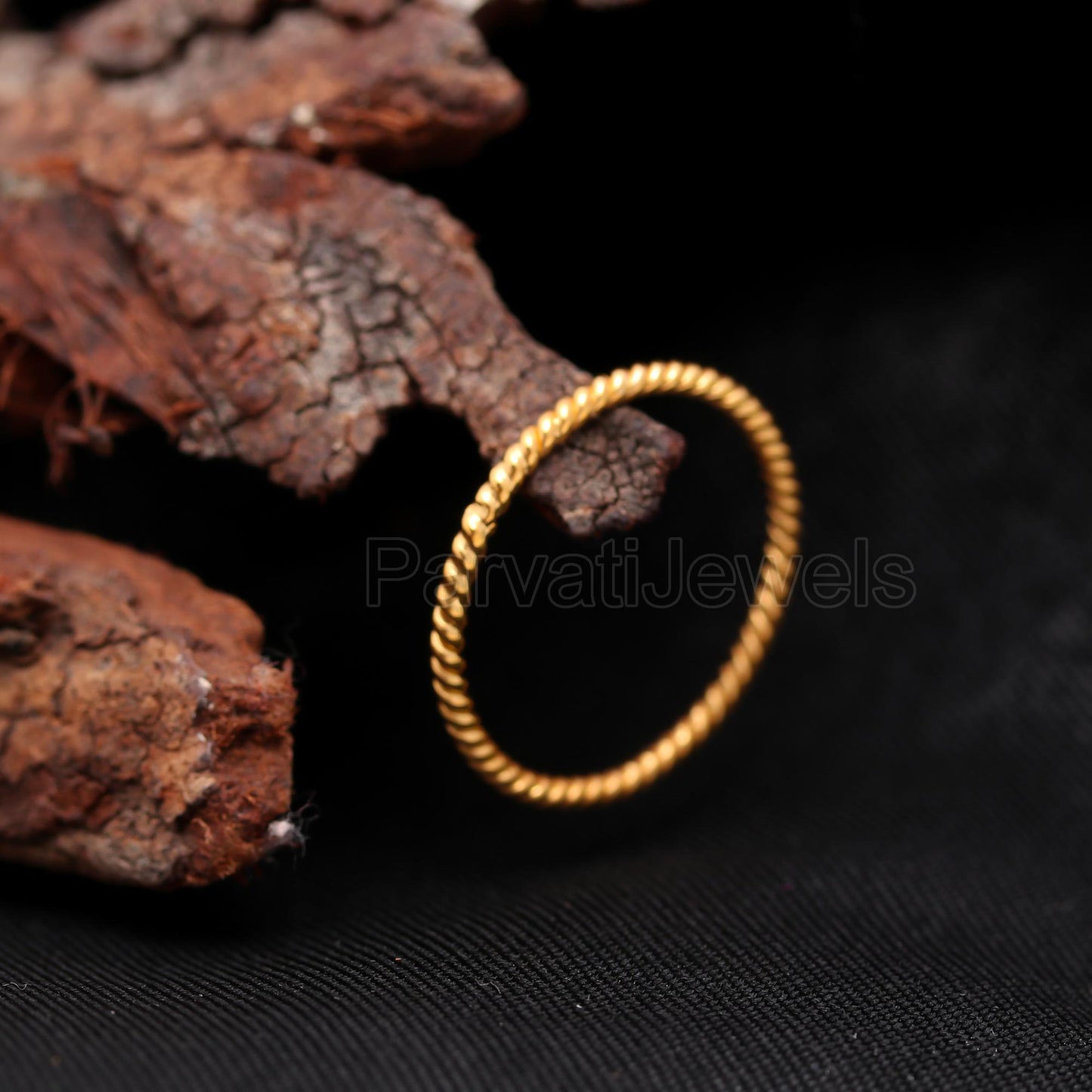 Twisted Wire Band Ring, Gold Ring, 14k, 18k Solid Gold Ring, Handmade Gold Ring, Engagement Ring, Wedding Gold Ring, Gift for her,