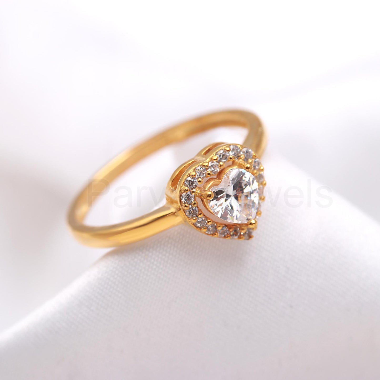 AA Natural Moissanite Gold Ring, 14K Solid Gold Ring, Moissanite Gold Ring, Wedding Gift, Handmade Ring, Gift for her, Gold Jewelry