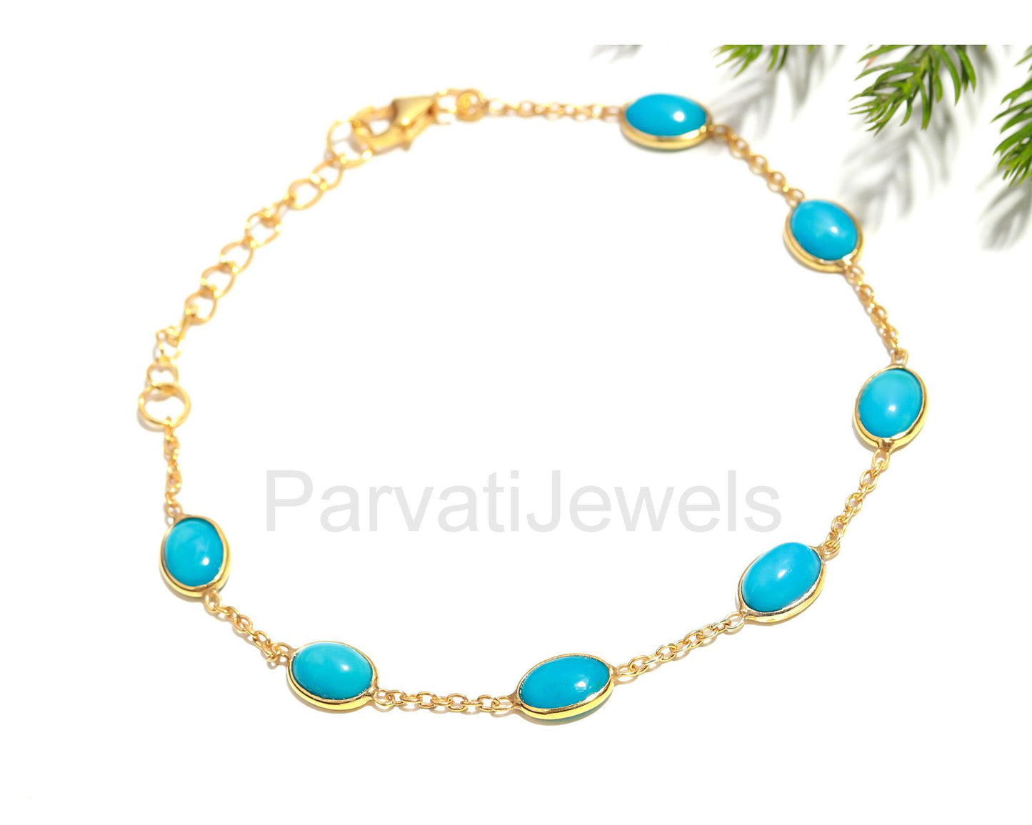 AA Natural Sleeping Beauty Turquoise Bracelet, 18k Solid Gold Bracelets, Handmade Bracelets, Turquoise Bracelet, Gold Bracelet, Gift for her