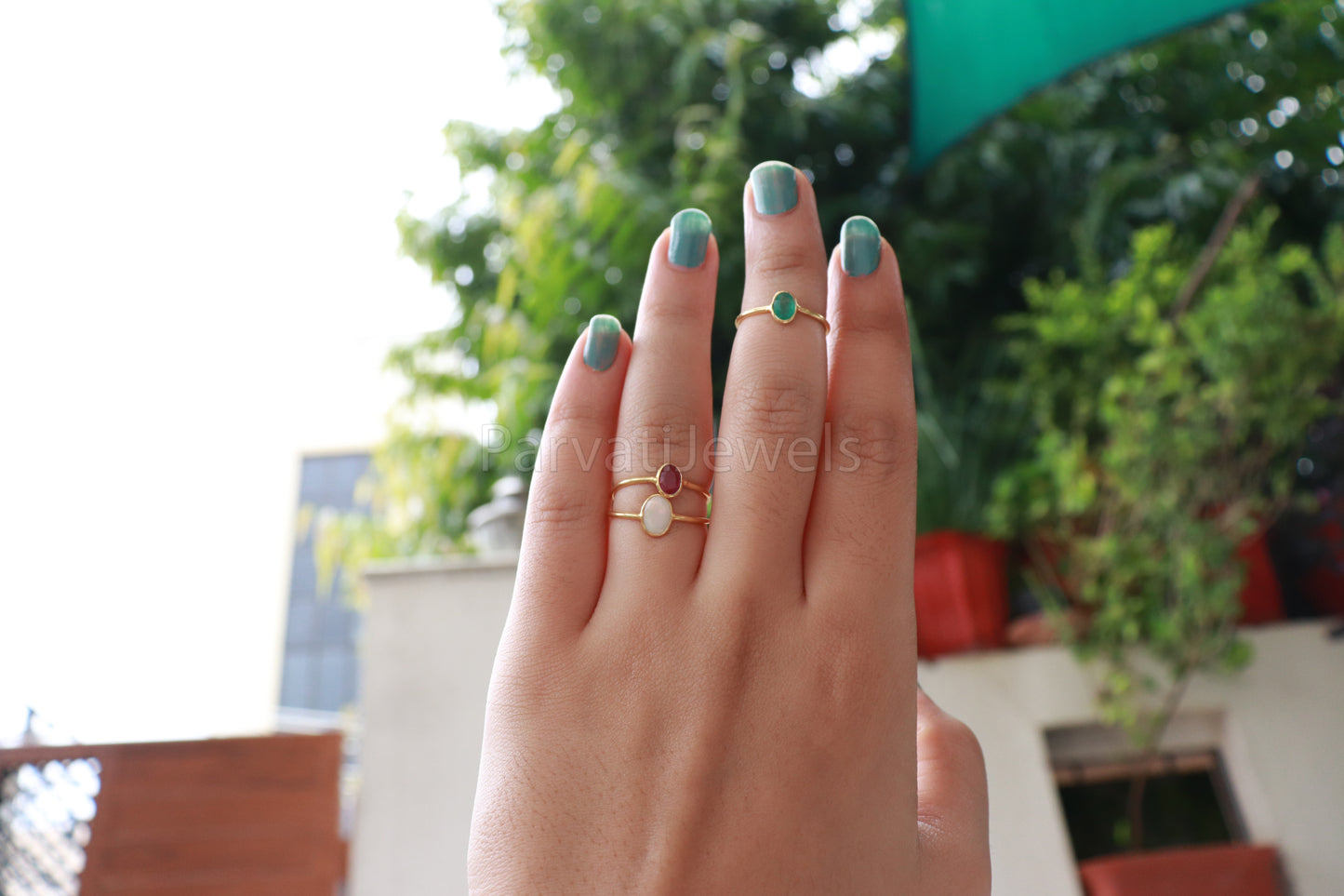 Natural Emerald Ring, Emerald Gold Ring, 18k Solid Gold Ring, Handmade Gold Ring, Emerald Engagement Ring, Wedding Ring, Gift for Her