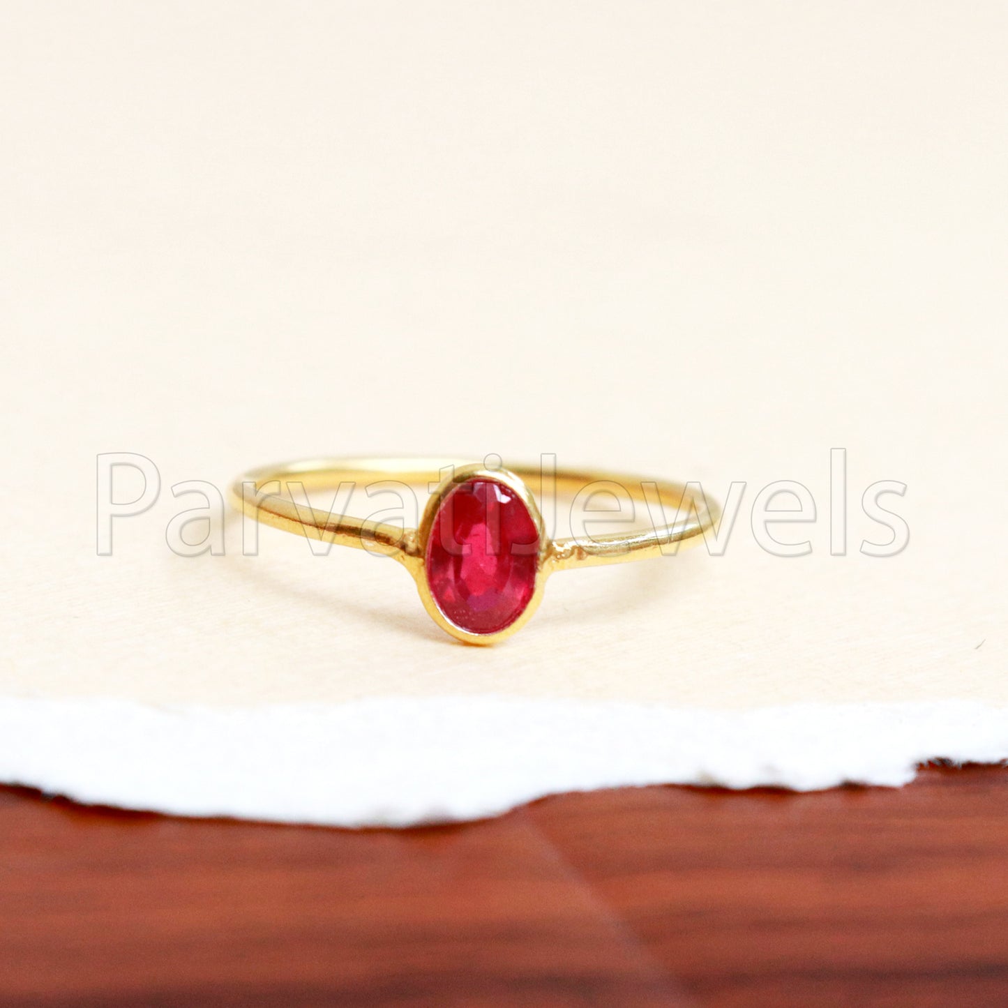 Natural Ruby Ring, Ruby Gold Ring, 18k Solid Gold Ruby Ring, Handmade Gold Ring, Ruby Engagement Ring, Wedding Ruby Ring, Gift for Her