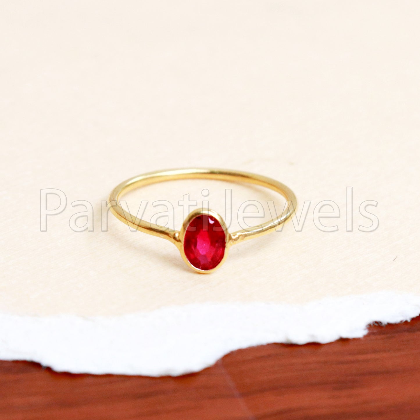 Natural Ruby Ring, Ruby Gold Ring, 18k Solid Gold Ruby Ring, Handmade Gold Ring, Ruby Engagement Ring, Wedding Ruby Ring, Gift for Her