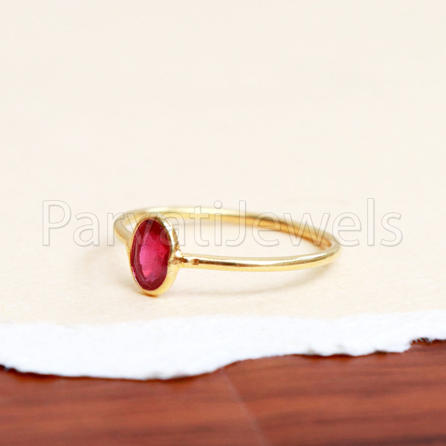 Natural Ruby Ring, Ruby Gold Ring, 18k Solid Gold Ruby Ring, Handmade Gold Ring, Ruby Engagement Ring, Wedding Ruby Ring, Gift for Her