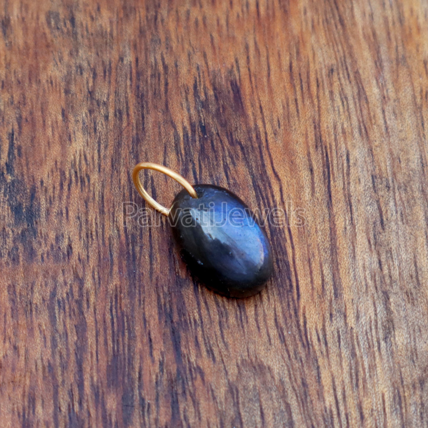 Labradorite Charm, 18k Solid Gold Charm, Labradorite Charms, Gold Charm, Labradorite Charm Pendant, Charm Necklace, Handmade Gold Charm