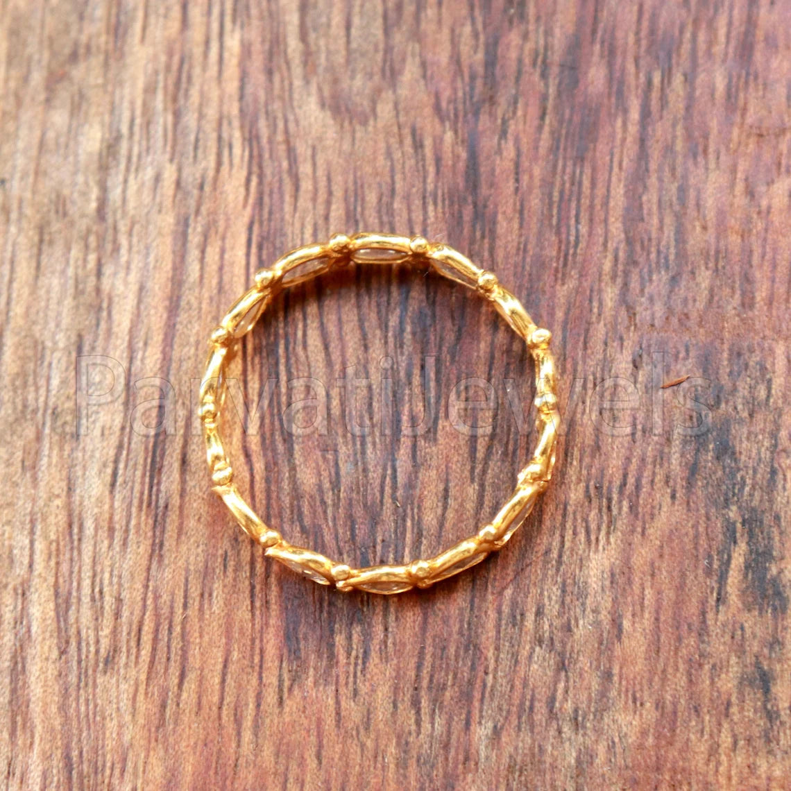 English Polki Diamond Eternity Band Ring, 18k Solid Gold Ring, Handmade Eternity Gold Ring, Diamond Polki Engagement Ring, Wedding Band Ring