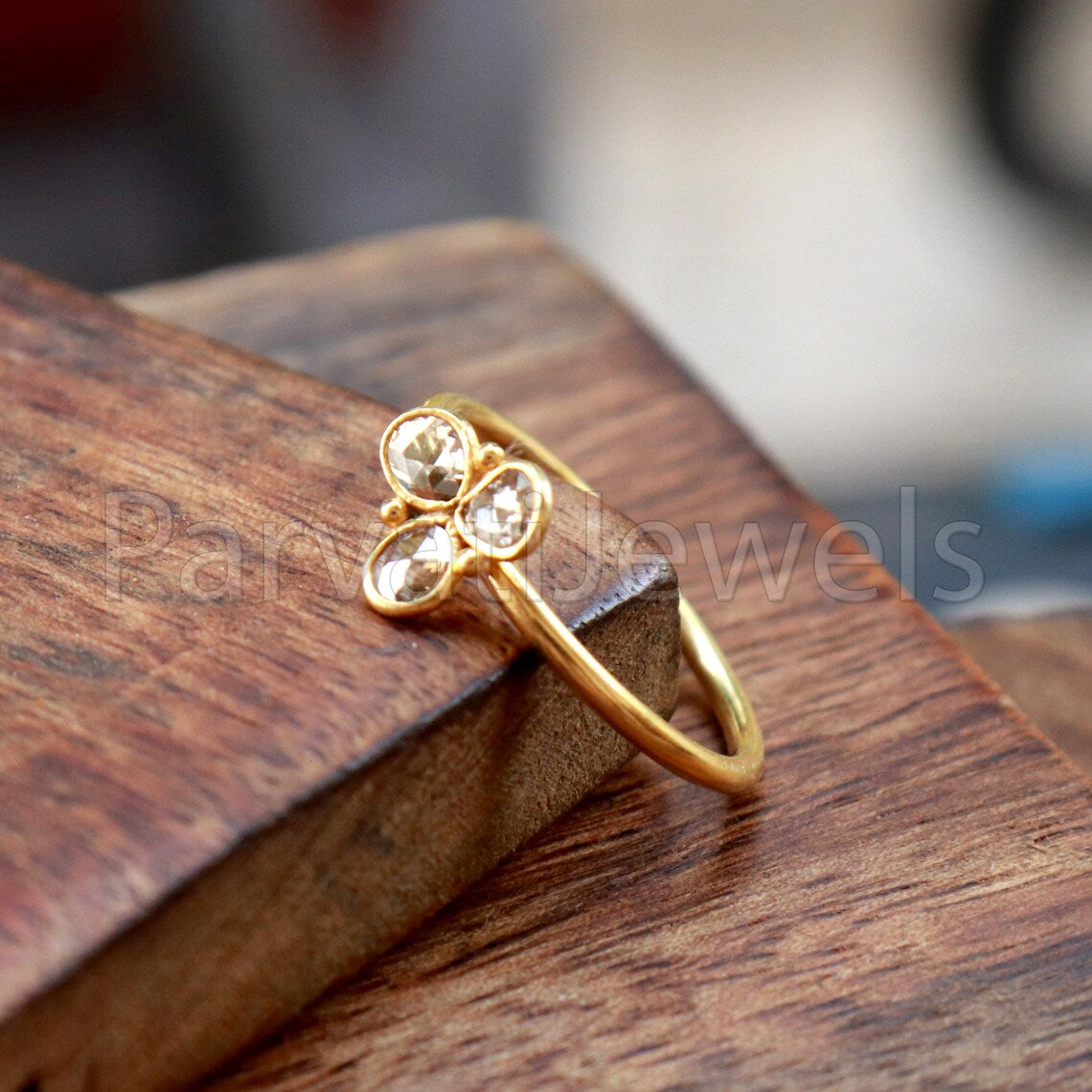 Diamond Ring, Diamond Gold Ring, 18k Solid Gold Diamond Ring, Handmade Gold Ring, Diamond Engagement Ring, Wedding Diamond Ring