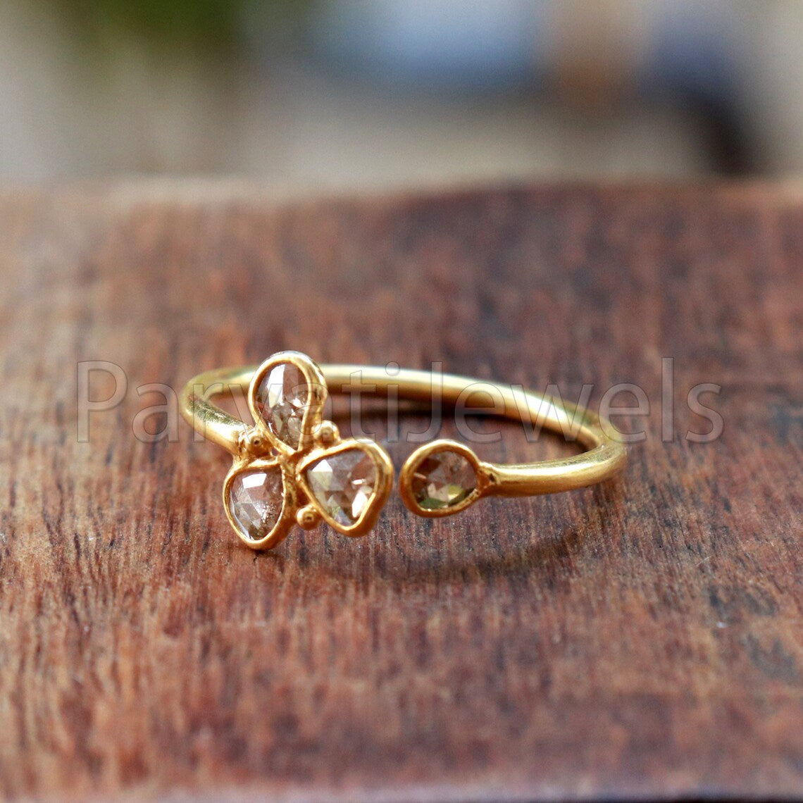 Diamond Ring, Diamond Gold Ring, 18k Solid Gold Diamond Ring, Handmade Gold Ring, Diamond Engagement Ring, Wedding Diamond Ring
