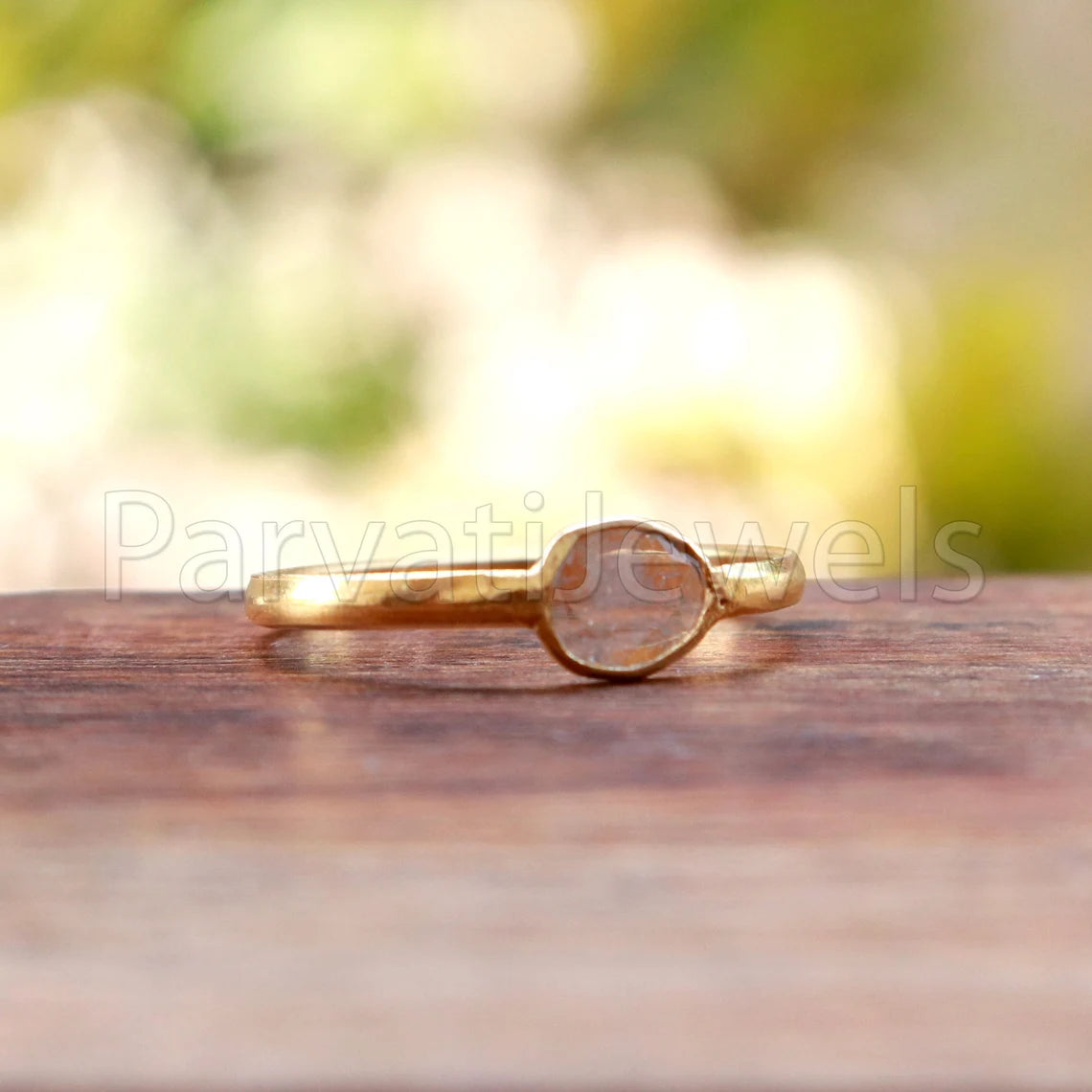 Diamond Ring, Diamond Gold Ring, 18k Solid Gold Diamond Ring, Handmade Gold Ring, Diamond Engagement Ring, Wedding Diamond Polki Ring