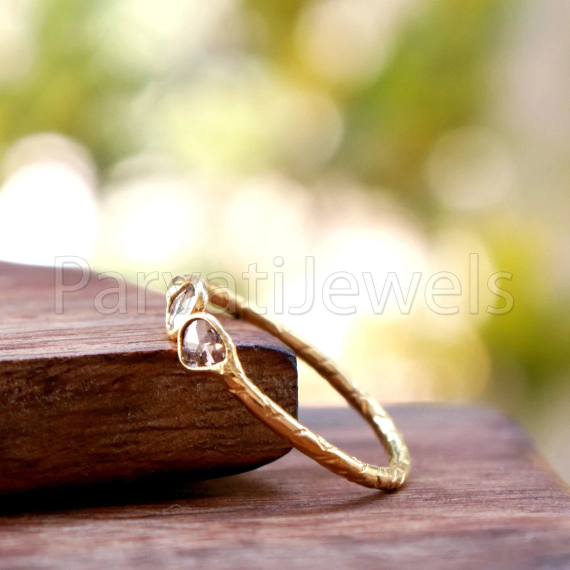 Diamond Ring, Diamond Gold Ring, 18k Solid Gold Diamond Ring, Handmade Gold Ring, Diamond Engagement Ring, Wedding Diamond Polki Ring