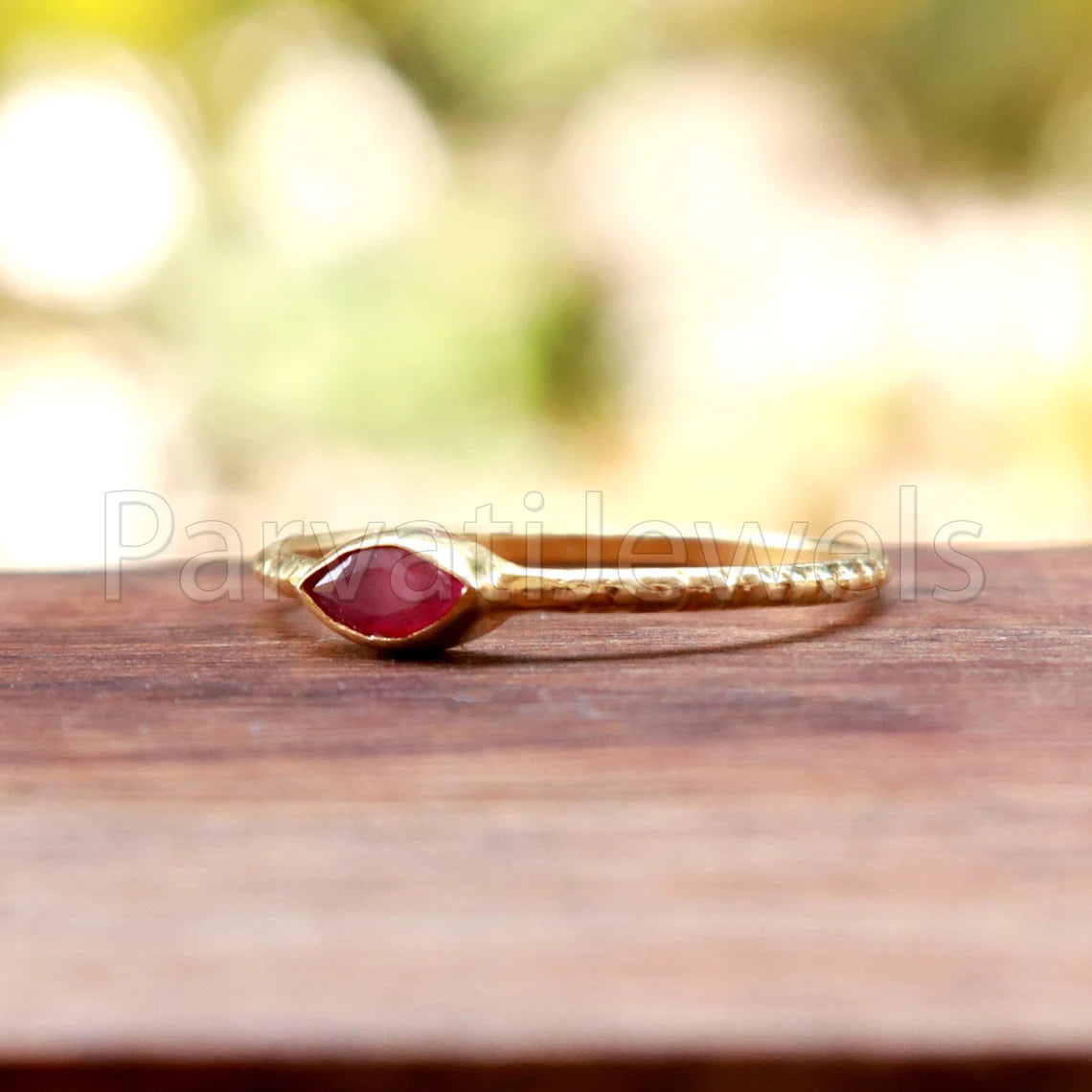 Natural Ruby Ring, Ruby Gold Ring, 18k Solid Gold Ruby Ring, Handmade Gold Ring, Ruby Engagement Ring, Wedding Ruby Ring, Gift for Her