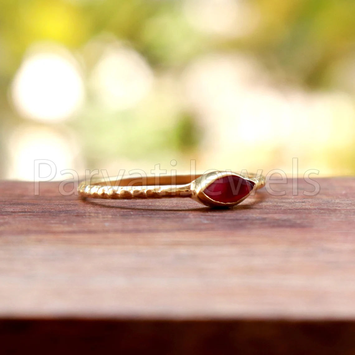 Natural Ruby Ring, Ruby Gold Ring, 18k Solid Gold Ruby Ring, Handmade Gold Ring, Ruby Engagement Ring, Wedding Ruby Ring, Gift for Her