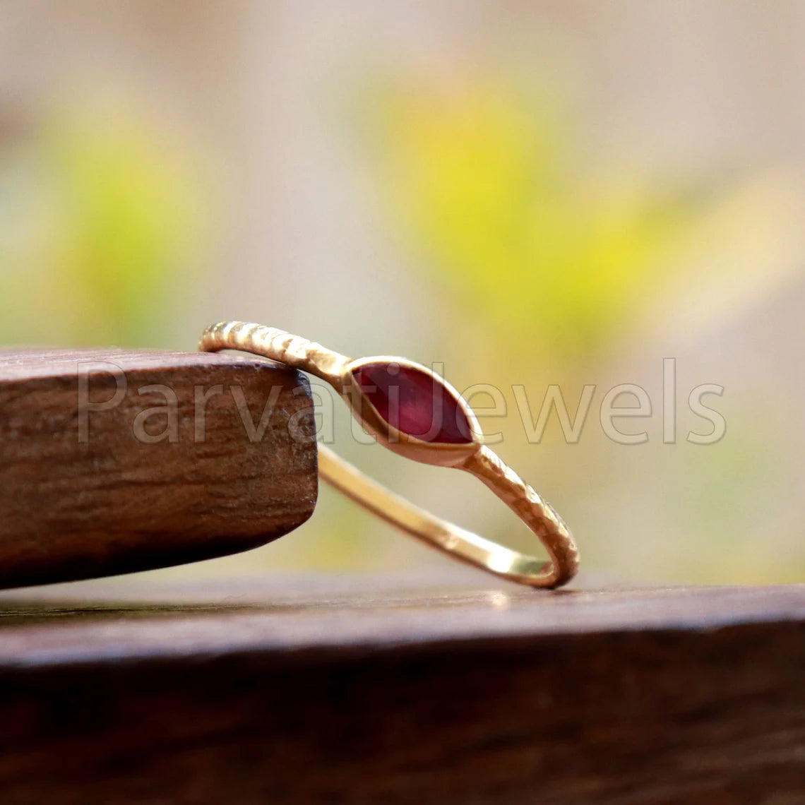 Natural Ruby Ring, Ruby Gold Ring, 18k Solid Gold Ruby Ring, Handmade Gold Ring, Ruby Engagement Ring, Wedding Ruby Ring, Gift for Her