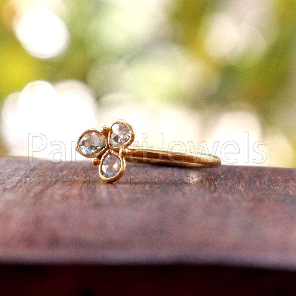 Diamond Ring, Diamond Gold Ring, 18k Solid Gold Diamond Ring, Handmade Gold Ring, Diamond Engagement Ring, Wedding Diamond Ring