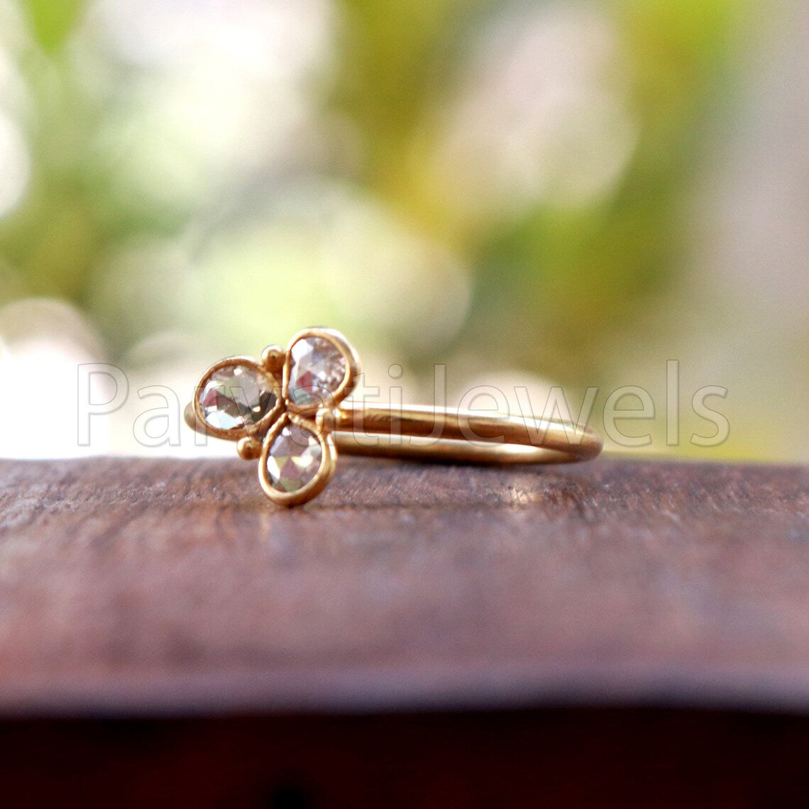 Diamond Ring, Diamond Gold Ring, 18k Solid Gold Diamond Ring, Handmade Gold Ring, Diamond Engagement Ring, Wedding Diamond Ring