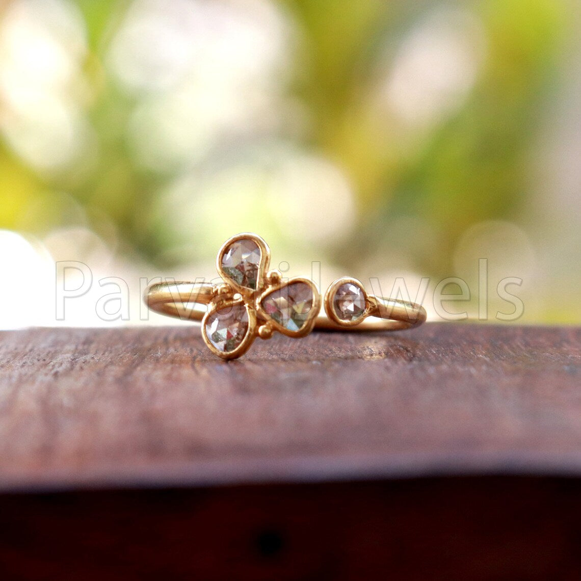 Diamond Ring, Diamond Gold Ring, 18k Solid Gold Diamond Ring, Handmade Gold Ring, Diamond Engagement Ring, Wedding Diamond Ring