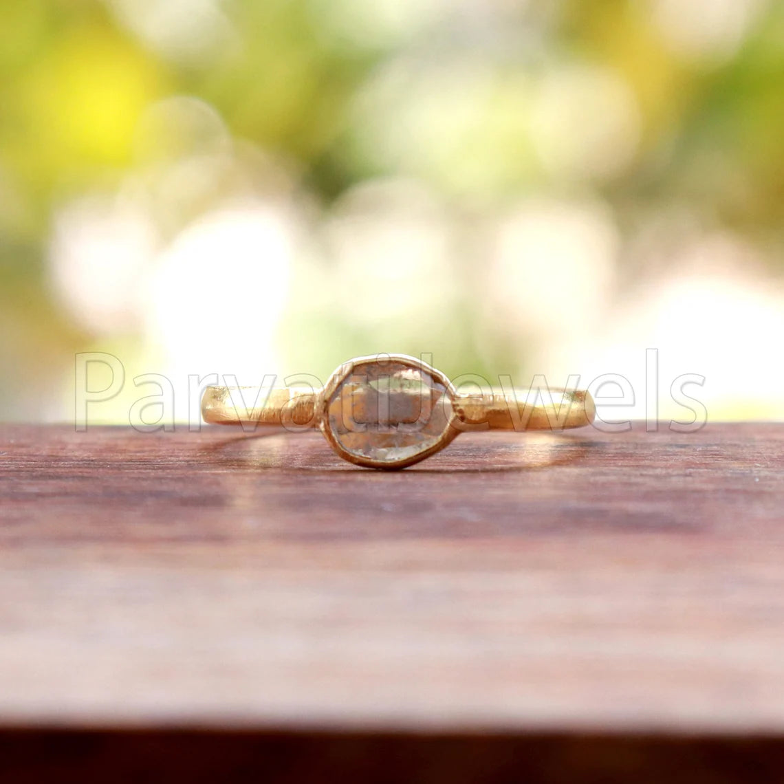 Diamond Ring, Diamond Gold Ring, 18k Solid Gold Diamond Ring, Handmade Gold Ring, Diamond Engagement Ring, Wedding Diamond Polki Ring