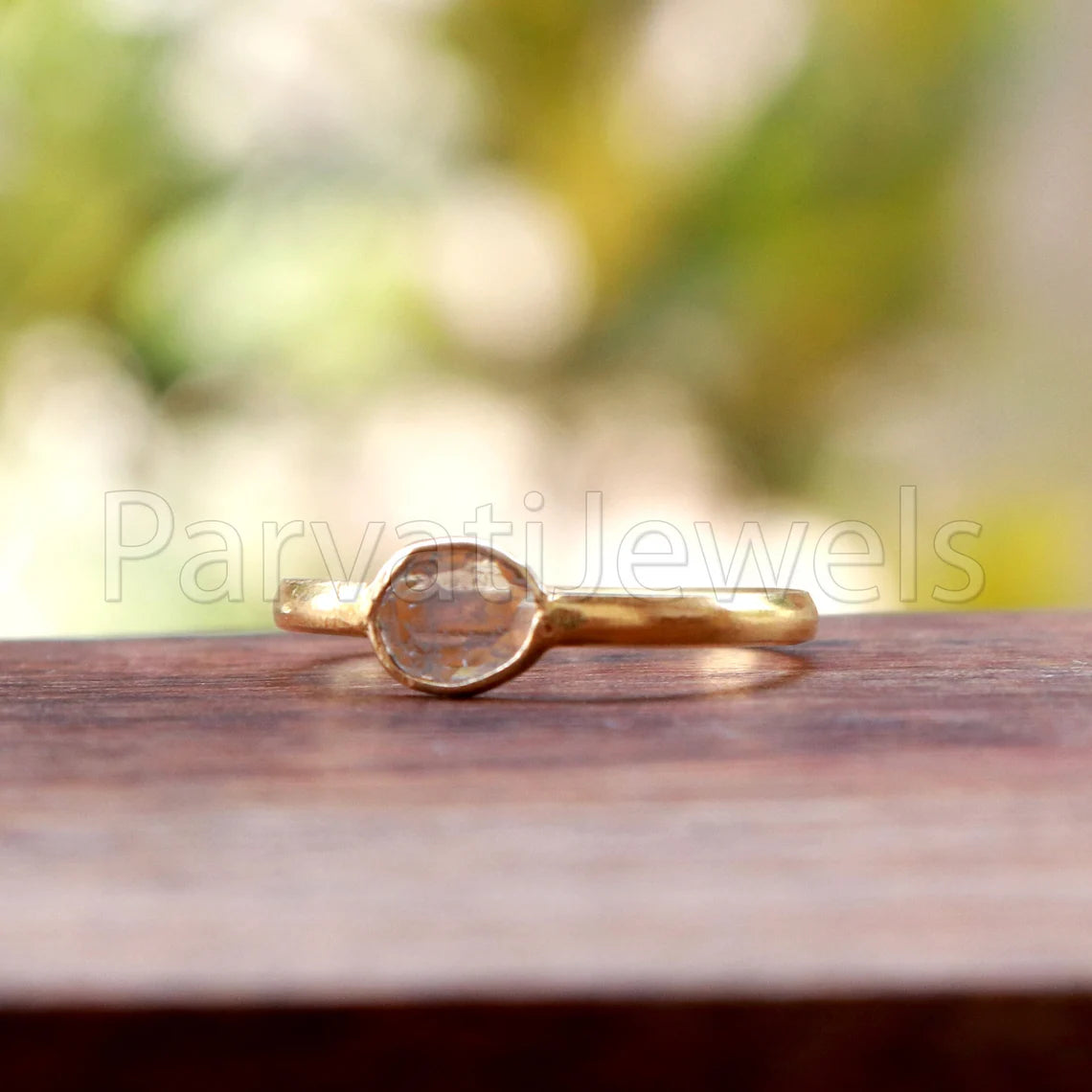 Diamond Ring, Diamond Gold Ring, 18k Solid Gold Diamond Ring, Handmade Gold Ring, Diamond Engagement Ring, Wedding Diamond Polki Ring