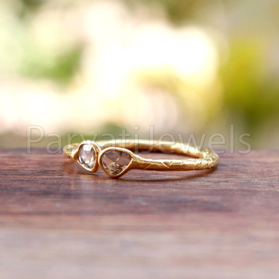 Diamond Ring, Diamond Gold Ring, 18k Solid Gold Diamond Ring, Handmade Gold Ring, Diamond Engagement Ring, Wedding Diamond Polki Ring