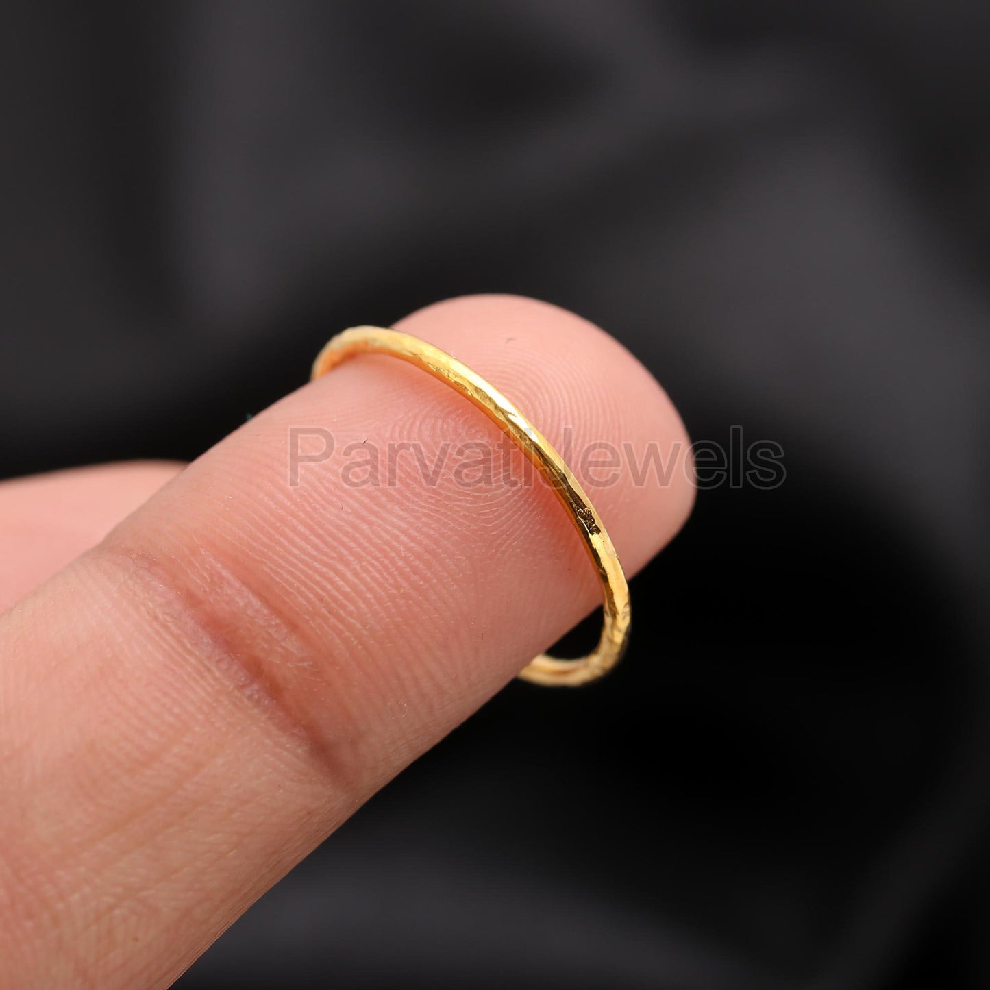 Solid 14k 18k Gold Ring, High Finish Band Gold Ring, Handmade Gold Ring, Engagement Ring, Wedding Gold Ring, Gift for her, Band Ring