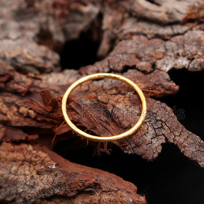 Solid 14k 18k Gold Ring, High Finish Band Gold Ring, Handmade Gold Ring, Engagement Ring, Wedding Gold Ring, Gift for her, Band Ring