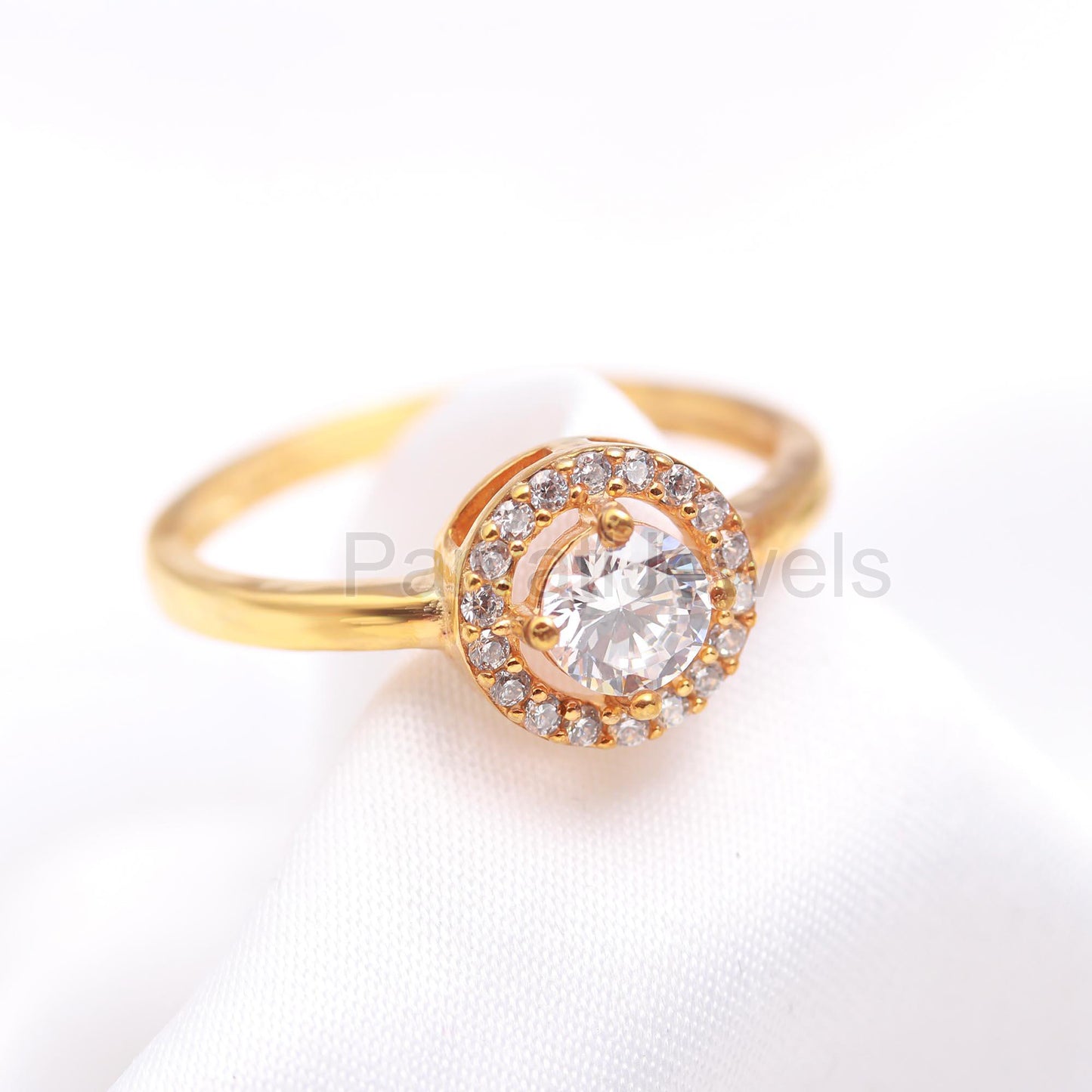 Exquisite Moissanite Gold Ring, 14K Solid Gold Ring, Moissanite Gold Ring, Wedding Gift, Handmade Ring, Gift for her, Gold Jewelry