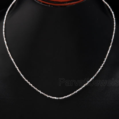 AA Natural Labradorite Necklace, 18k Solid Gold Necklace, Gold Chain Necklace, Gold Necklace, Blue Labradorite Necklace, Gold Necklace,