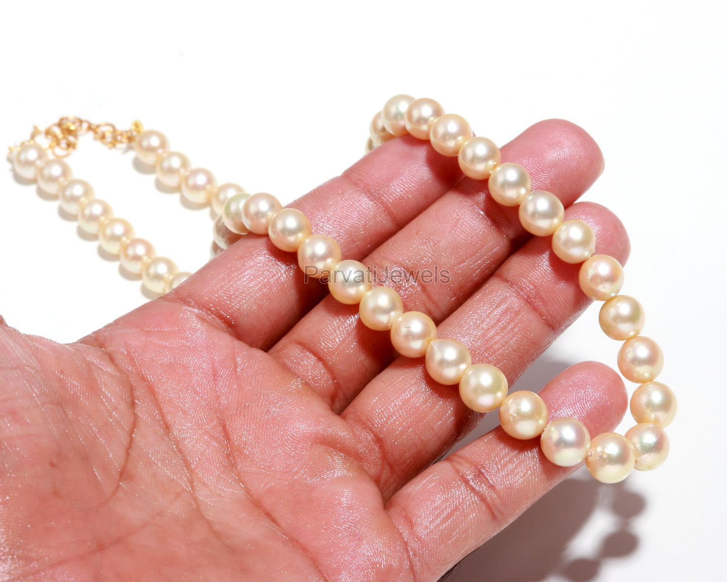 Natural Authentic South Sea Pearl Necklace, 18k Solid Gold Necklace, Pearl Necklace, Gold Necklace, South Sea Pearl Necklace, Gold Jewelry
