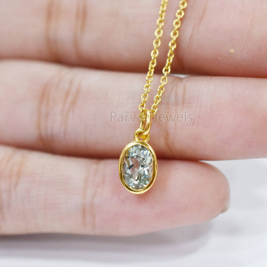 Very beautiful Natural Green Aquamarine Solid Gold Charm, 14k & 18k Solid Gold Charm, Green Aqua Gold Charm Pendant, Handmade Gold Charm